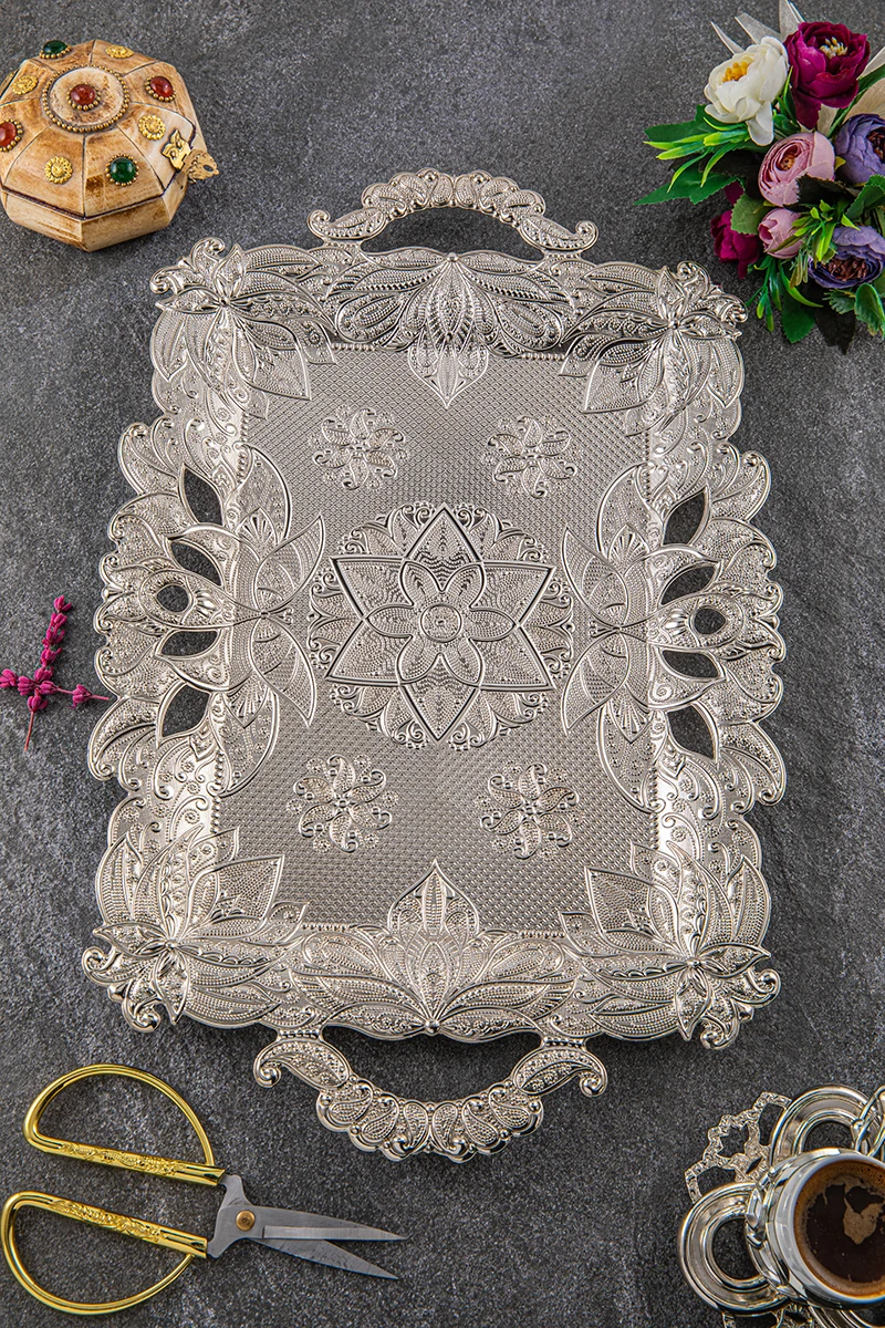 Plateau rectangulaire Eda pour 6 personnes (30 × 45)