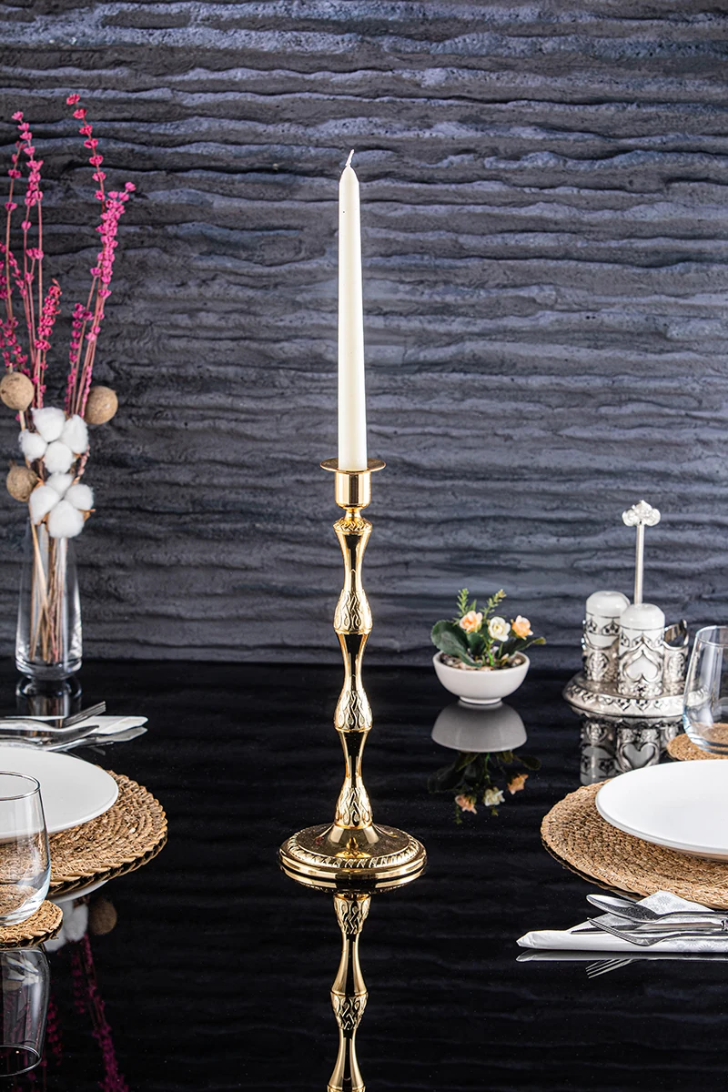 Vela Decorative Candlestick, H: 32 cm